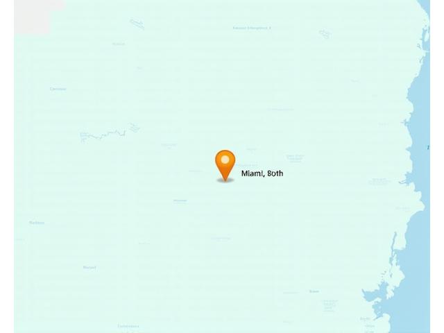 Map showing Gables Bark & Learn location in Miami, FL